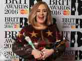 Adele at The BRITs 2016